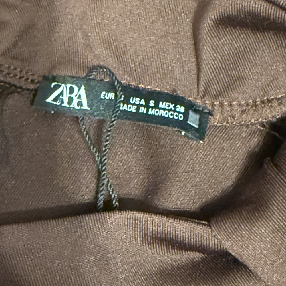 Zara Chocolate Brown Top - Picture 5 of 5